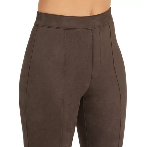 NWOT Spanx Faux Suede Flare Pants - Picture 5 of 5